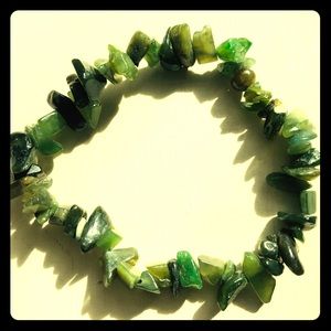 Jade stone bracelet